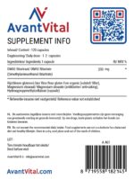 DMAE Bitartrate – 250 mg AvantVital Next Valley 7
