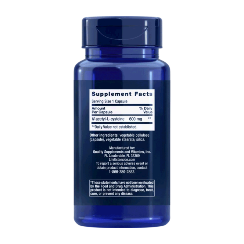 N-Acetyl-L-Cysteine (NAC) – 600 mg Amino Acids Next Valley 3