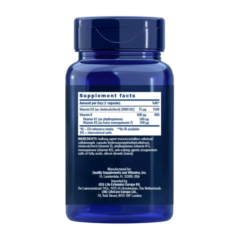 Vitamin D3, Vitamin K1 & K2 Anti-Inflammatory Next Valley 3