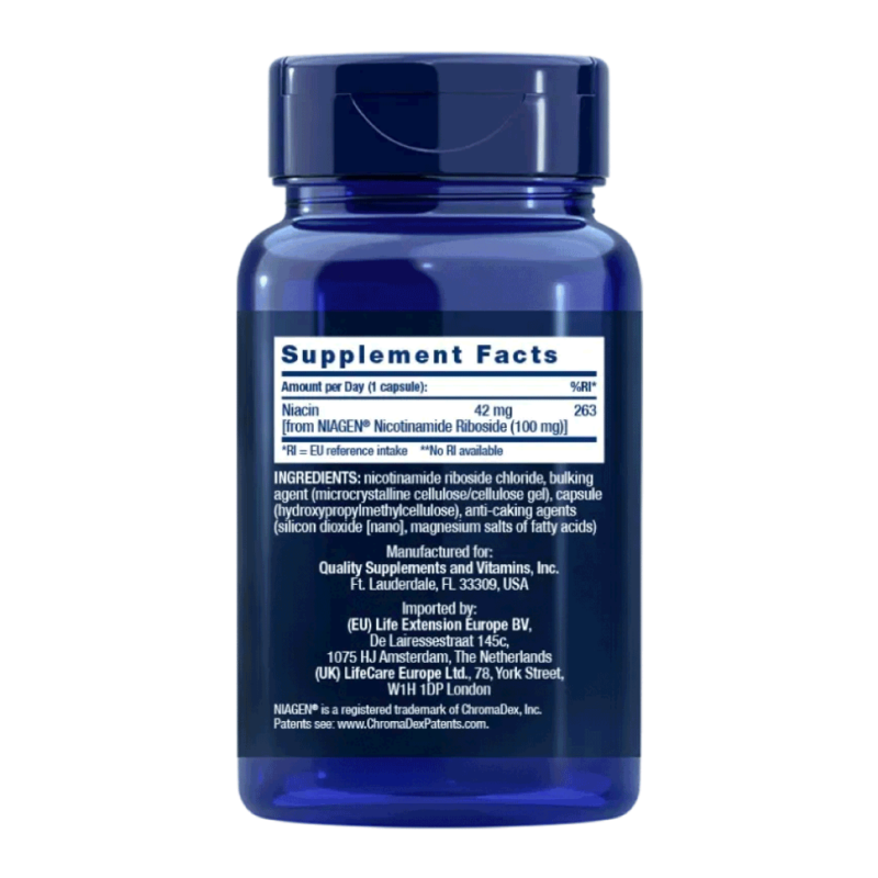NAD+ Cell Formula – 100 mg Cognitieve veroudering Next Valley 3