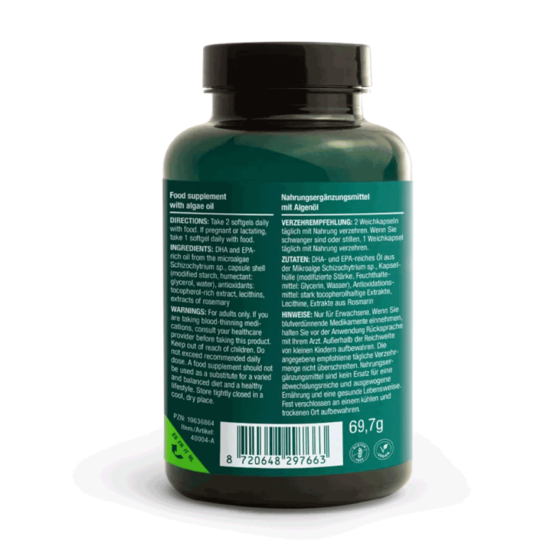 Omega-3 Vegan Algemene gezondheid Next Valley 3